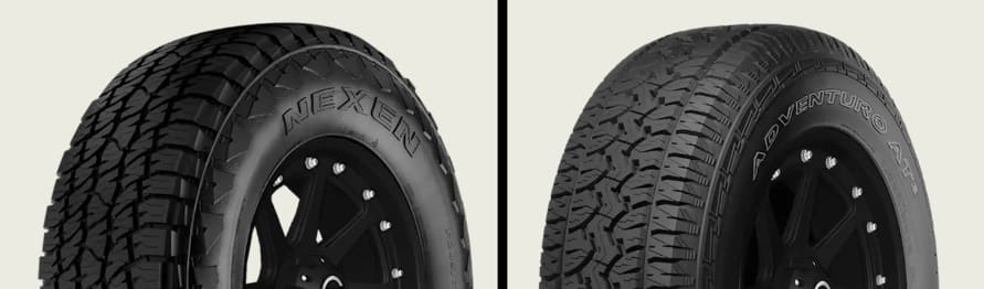 Nexen Roadian ATX vs GT Radial Adventuro AT3 tires