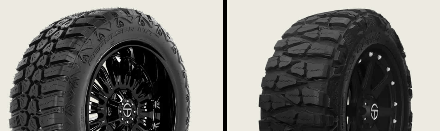 RBP Repulsor M/T RX vs Nitto Mud Grappler tires