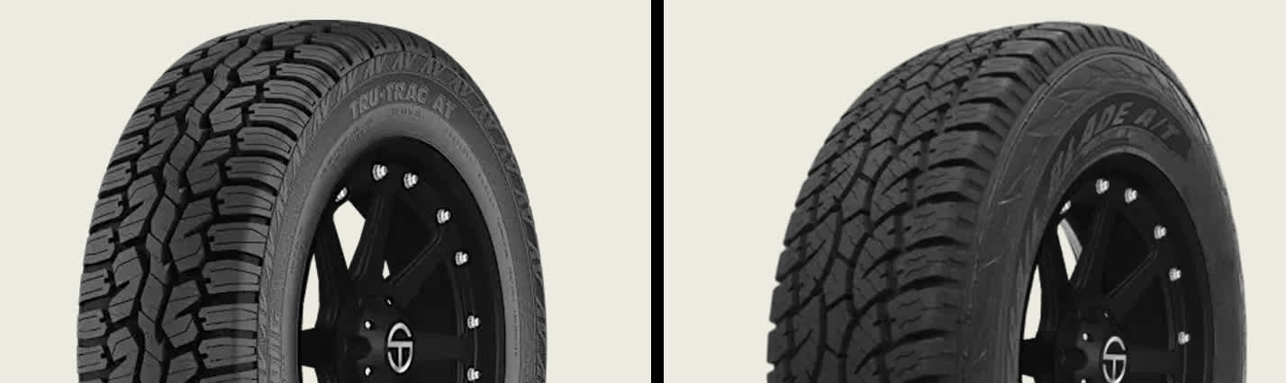 Armstrong Tru-Trac AT vs Atturo Trail Blade A/T tires