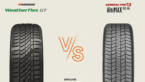 Hankook Weatherflex GT vs General Altimax 365 AW tires