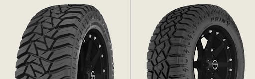 Kanati Terra Commander RTX vs Prinx HiCountry RT HR1 tires