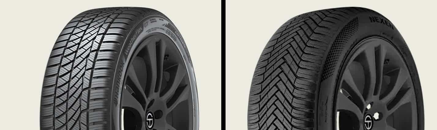 Hankook Weatherflex GT (H755) vs Nexen N Blue 4S 2 tires