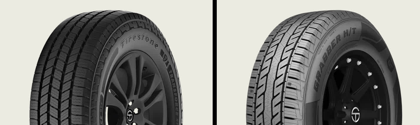Firestone Transforce HT3 vs General Grabber H/T tires