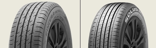 Falken Sincera SN250 A/S vs Kumho Solus KH16 tires