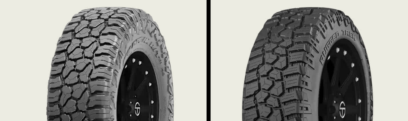 Falken Wildpeak R/T01 vs Cooper Discoverer Rugged Trek tires