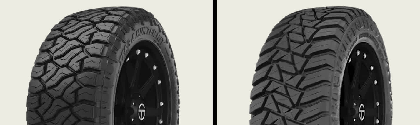 Venom Power Terra Hunter R/T vs Kanati Terra Commander RTX tires