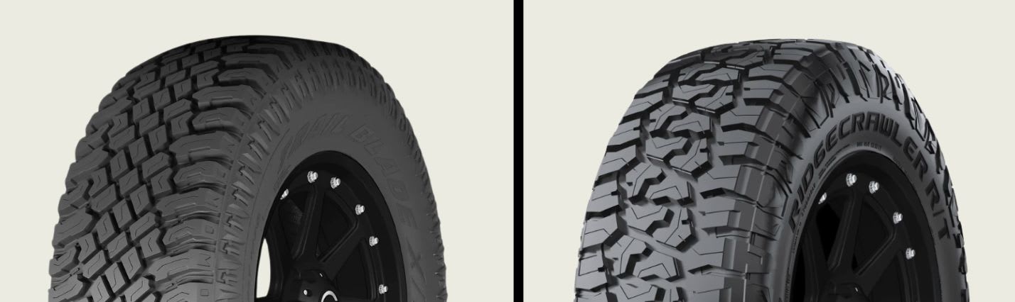 Atturo Trail Blade X/T vs BlackHawk Ridgecrawler R/T tires on longevity