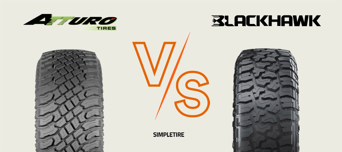 Atturo Trail Blade X/T vs BlackHawk Ridgecrawler R/T tires