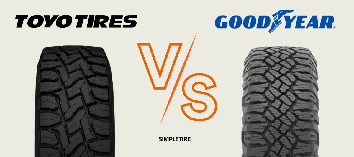 Toyo Open Country R/T vs Goodyear Wrangler DuraTrac RT tires