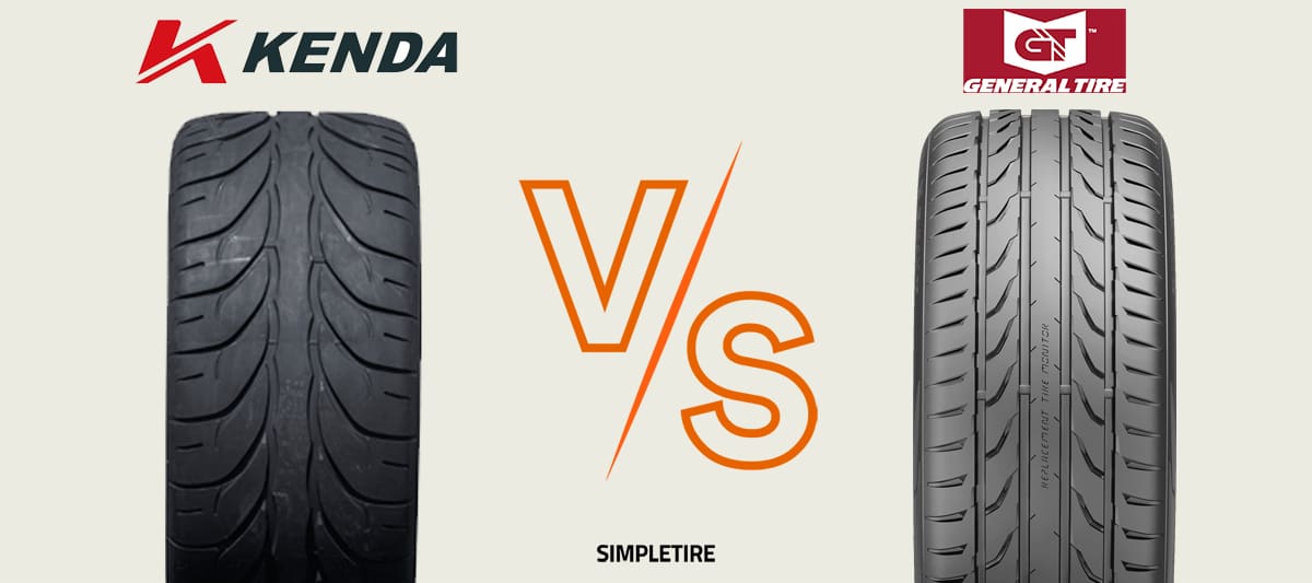 Kenda Vezda UHP MAX Summer (KR20A) vs General G-MAX RS tires