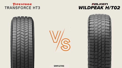 Firestone Transforce HT3 vs Falken Wildpeak H/T02 tires