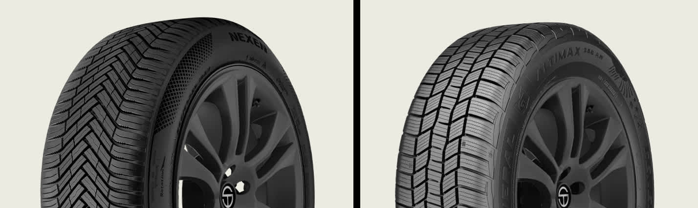 Nexen N Blue 4S 2 vs General Altimax 365AW tires