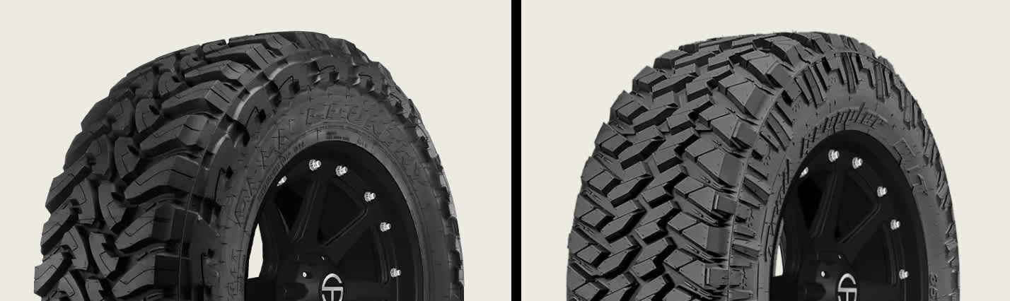 Toyo Open Country M/T vs Nitto Trail Grappler M/T tires