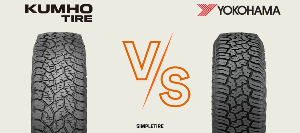 Kumho Road Venture AT52 vs Yokohama Geolandar X-AT tires