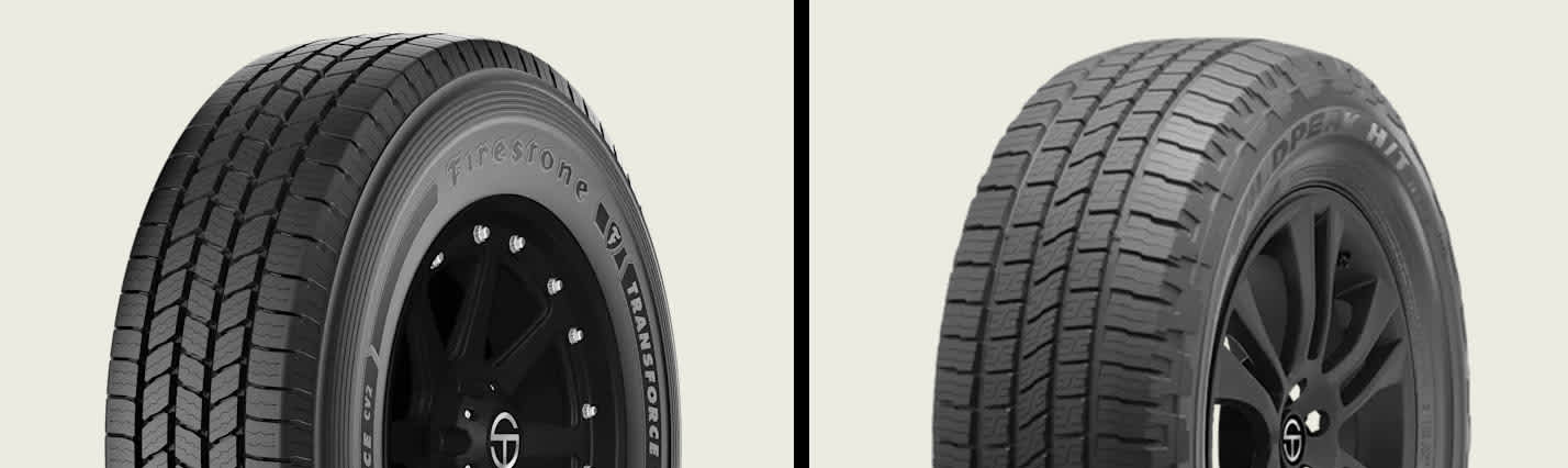 Firestone Transforce CV2 vs Falken Wildpeak H/T02 HD tires