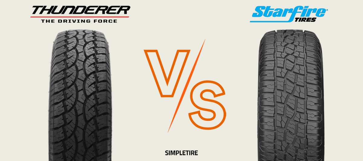 Thunderer Ranger A/T R404 vs Starfire Solarus AP tires