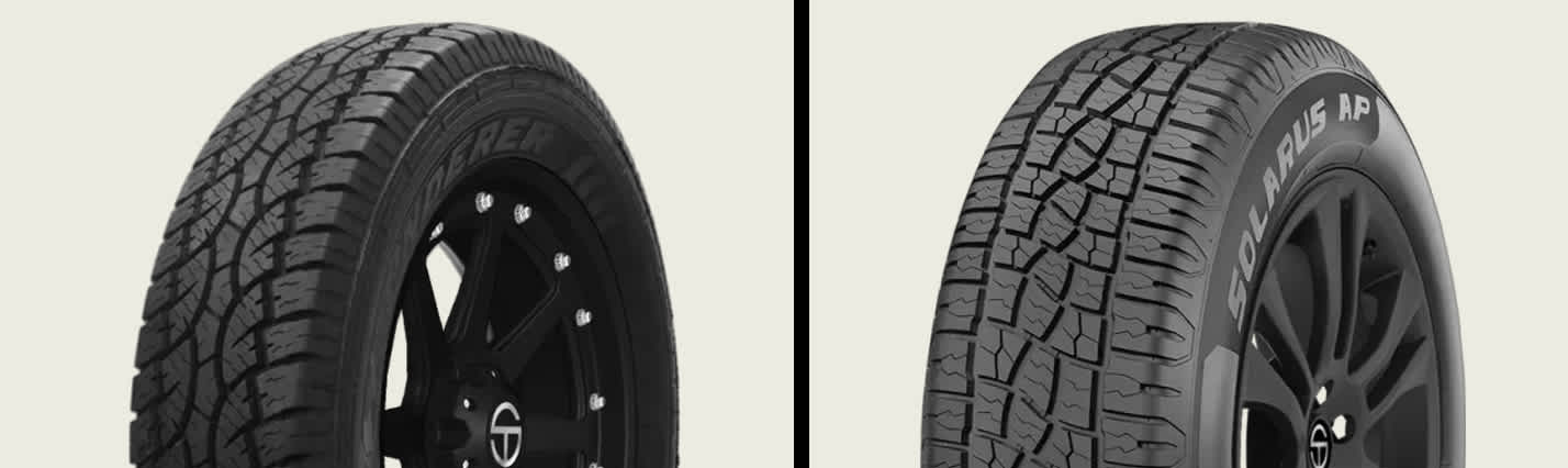 Thunderer Ranger A/T R404 vs Starfire Solarus AP tires