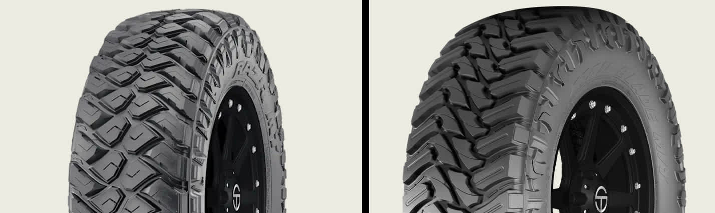 Maxxis Razr MT-772 vs Atturo Trail Blade M/T tires
