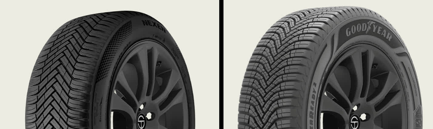 Nexen N Blue 4S 2 vs Goodyear Assurance WeatherReady 2 tires