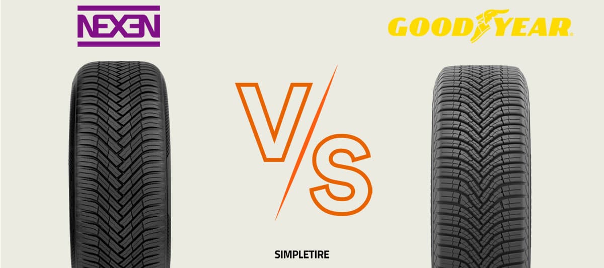 Nexen N Blue 4S 2 vs Goodyear Assurance WeatherReady 2 tires