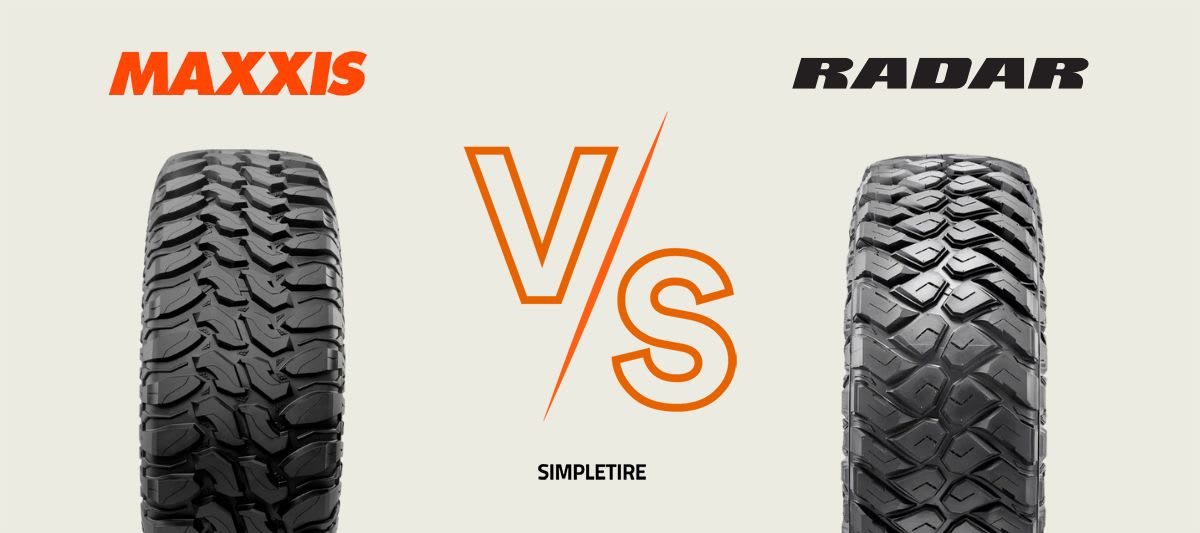 Maxxis Razr MT-772 vs Radar Renegade R7 M/T tires