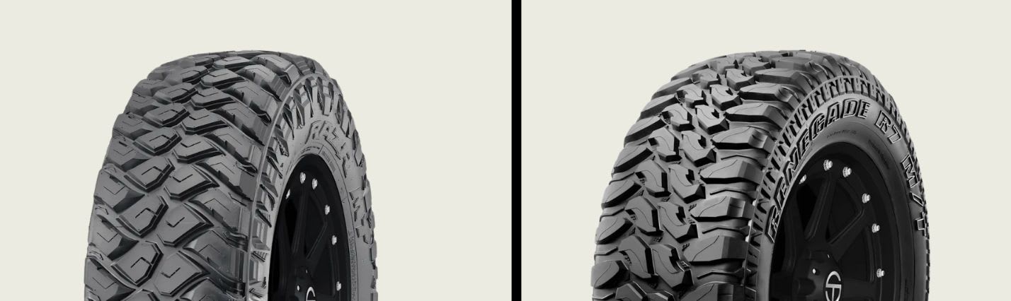 Maxxis Razr MT-772 vs Radar Renegade R7 M/T tires