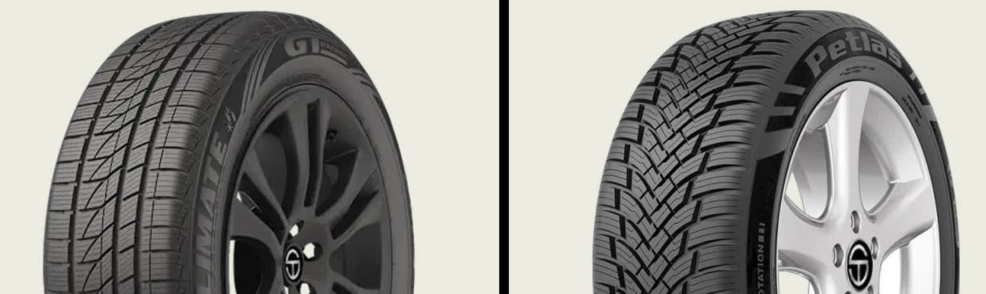 GT Radial MaxClimate vs Petlas Multi Action PT565 tires