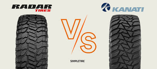 Radar Renegade R/T vs Kanati Terra Commander RTX tires