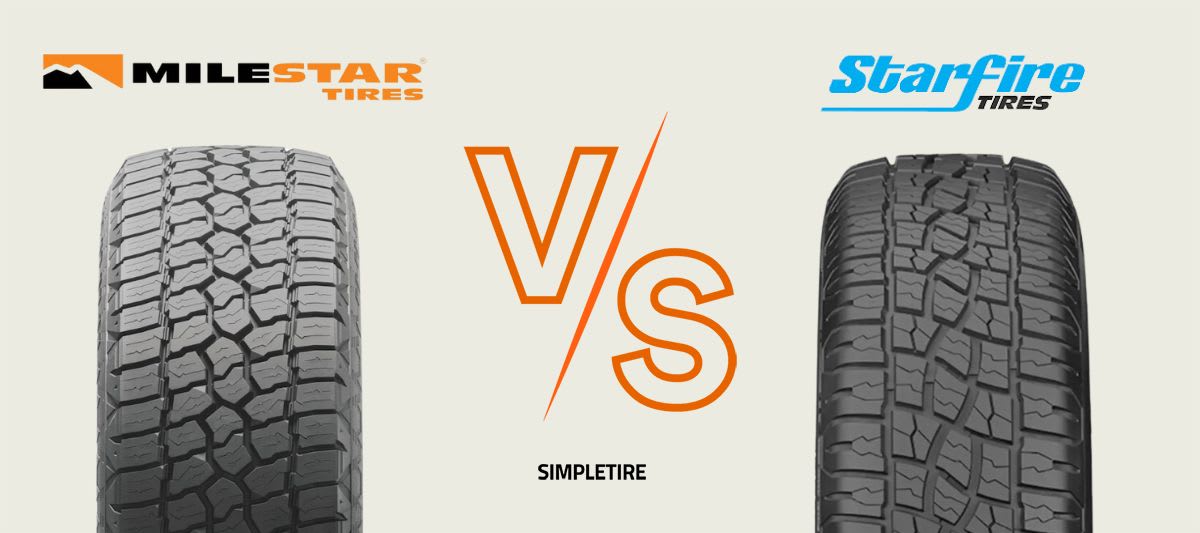 Milestar Patagonia A/T R vs Starfire Solarus AP tires