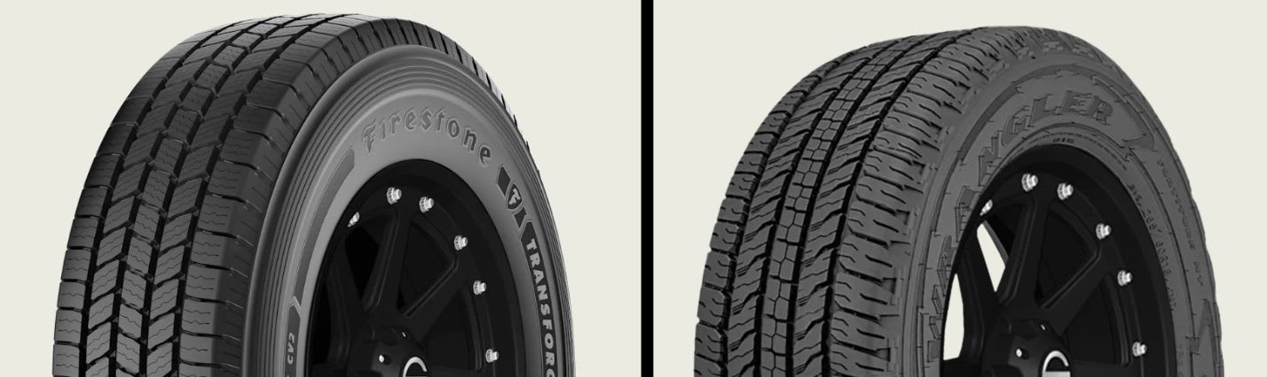 Firestone Transforce CV2 vs Goodyear Wrangler Fortitude HT tires