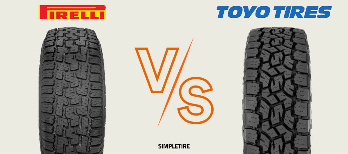 Pirelli Scorpion All Terrain Plus vs Toyo Open Country A/T III tires