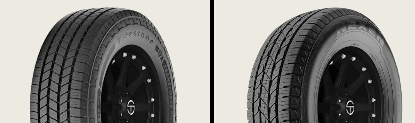 Firestone Transforce HT3 vs Nexen Roadian HTX RH5 tires