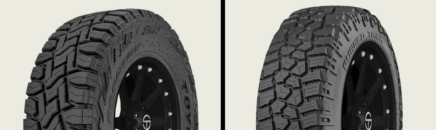 Toyo Open Country R/T vs Cooper Discoverer Rugged Trek tires