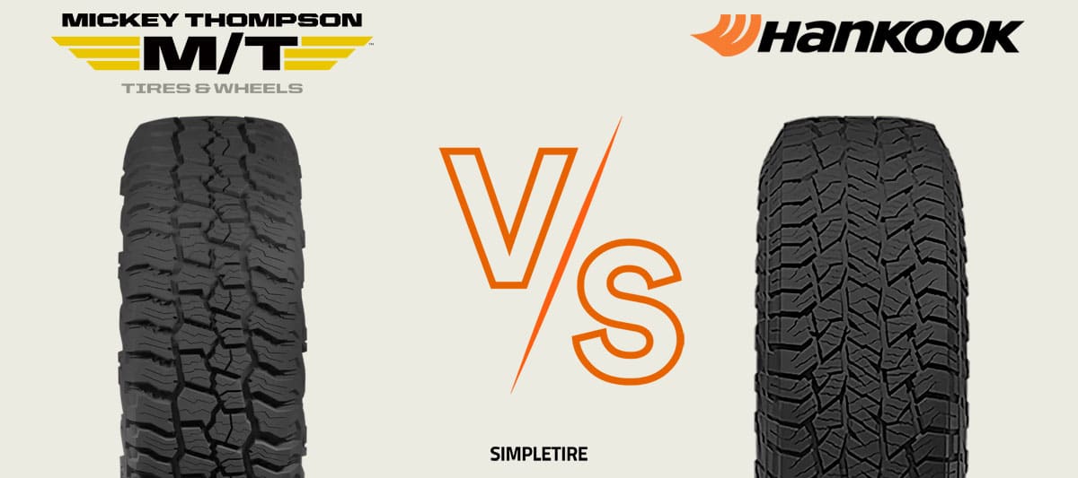 Mickey Thompson Baja Boss A/T vs Hankook Dynapro AT2 Xtreme (RF12) tires