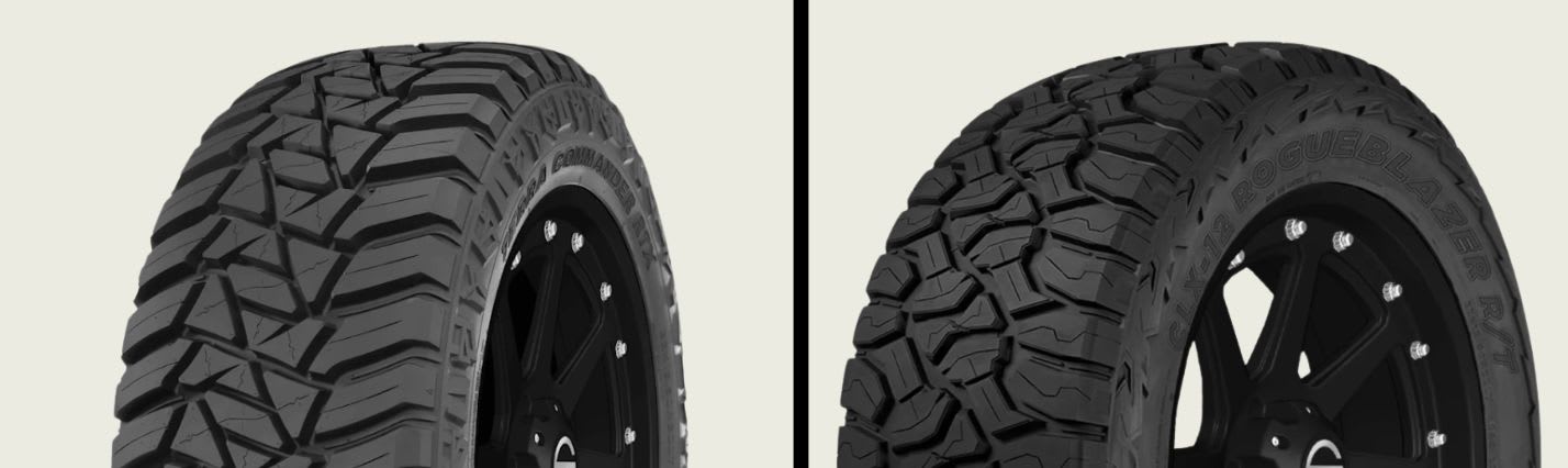 Kanati Terra Commander RTX vs Landsail CLX12 Rogueblazer R/T tires