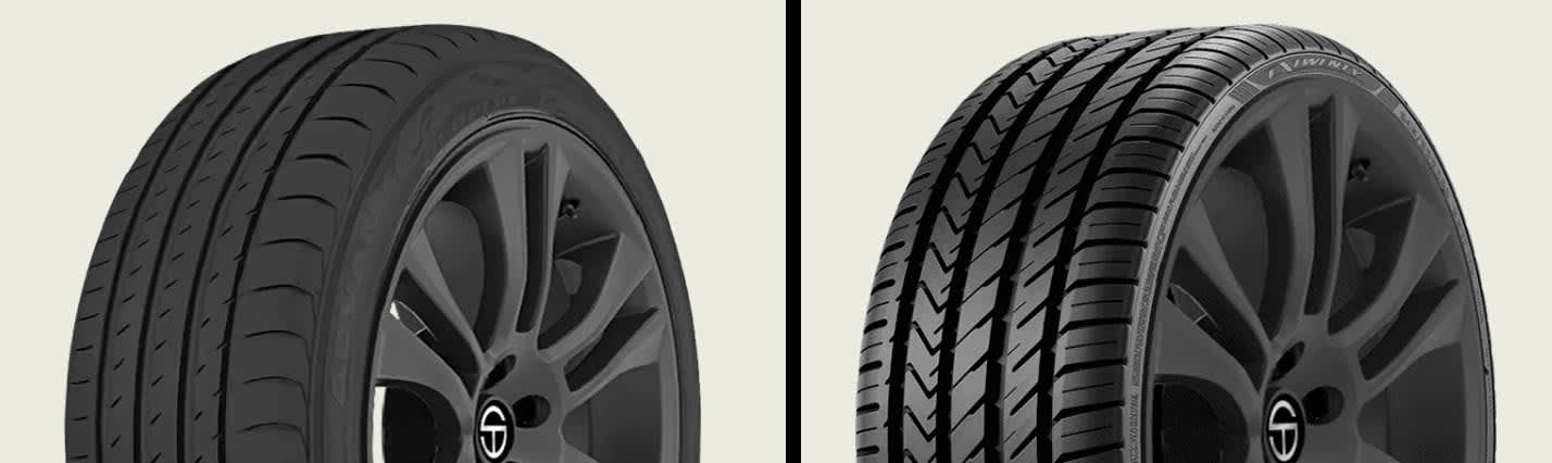 Yokohama Advan Sport V105 vs Lexani LX-Twenty tires