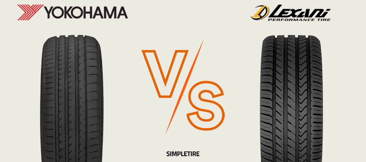 Yokohama Advan Sport V105 vs Lexani LX-Twenty tires