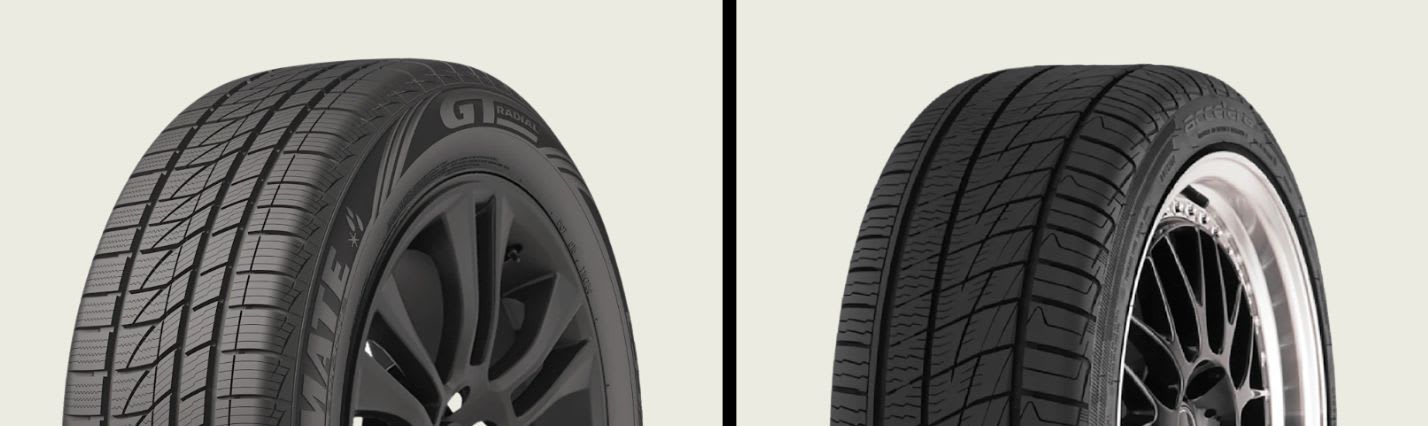 GT Radial MaxClimate vs Accelera X-Grip 4S tires