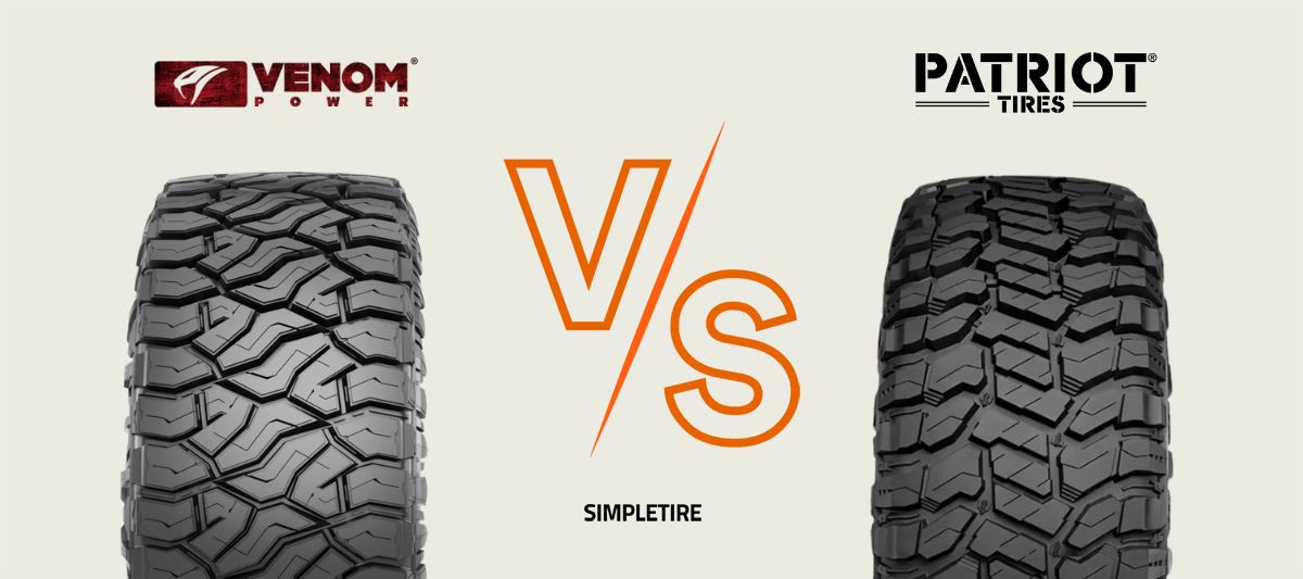 Venom Power Terra Hunter R/T vs Patriot R/T tires
