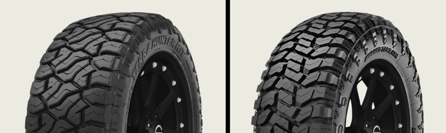 Venom Power Terra Hunter R/T vs Patriot R/T tires