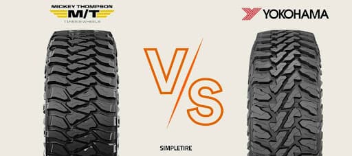 Mickey Thompson Baja Legend MTZ vs Yokohama Geolandar M/T G003 tires