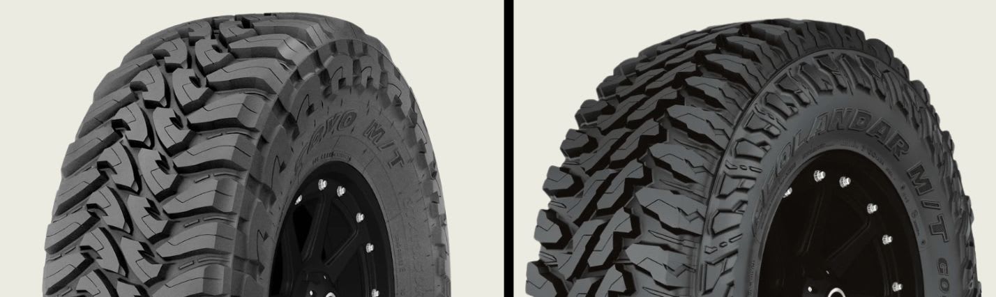 Toyo Open Country M/T vs Yokohama Geolandar M/T G003 tires