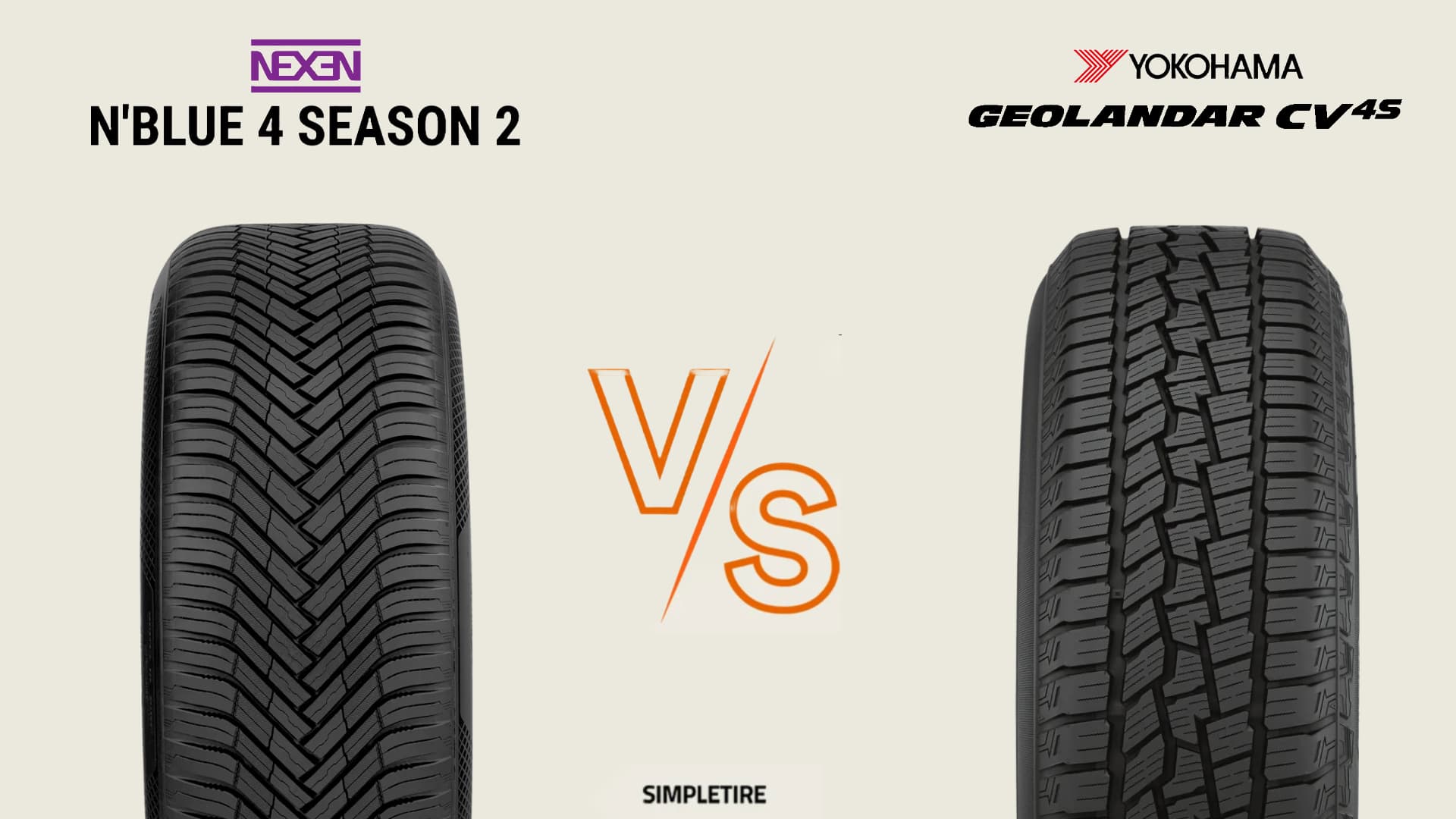 Nexen N Blue 4S 2 vs Yokohama Geolandar CV4S tires