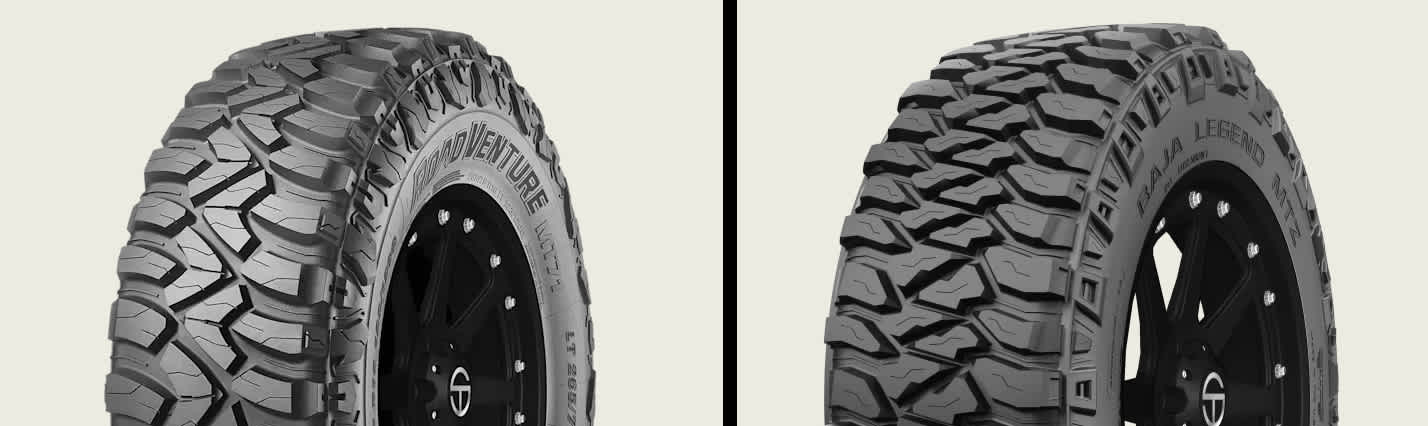 Kumho Road Venture MT71 vs Mickey Thompson Baja Legend MTZ tires