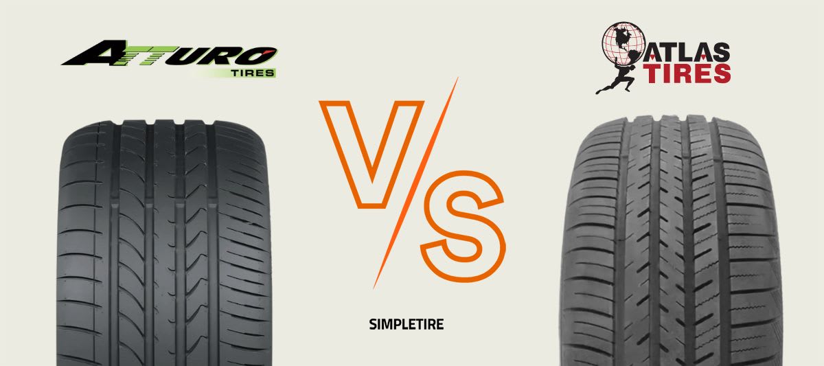Atturo AZ850 vs Atlas Force UHP tires