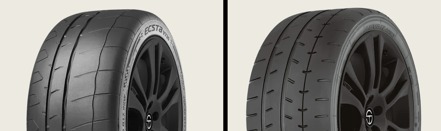 Kumho Ecsta V730 vs Yokohama Advan A052 tires