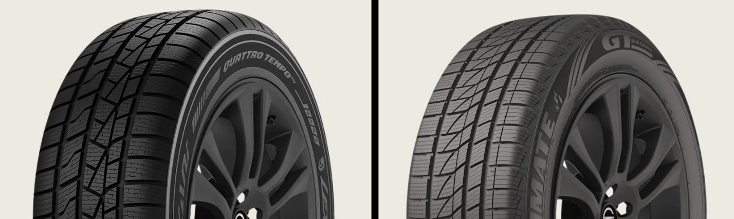 Lexani Quattro Tempo AW vs GT Radial MaxClimate tires