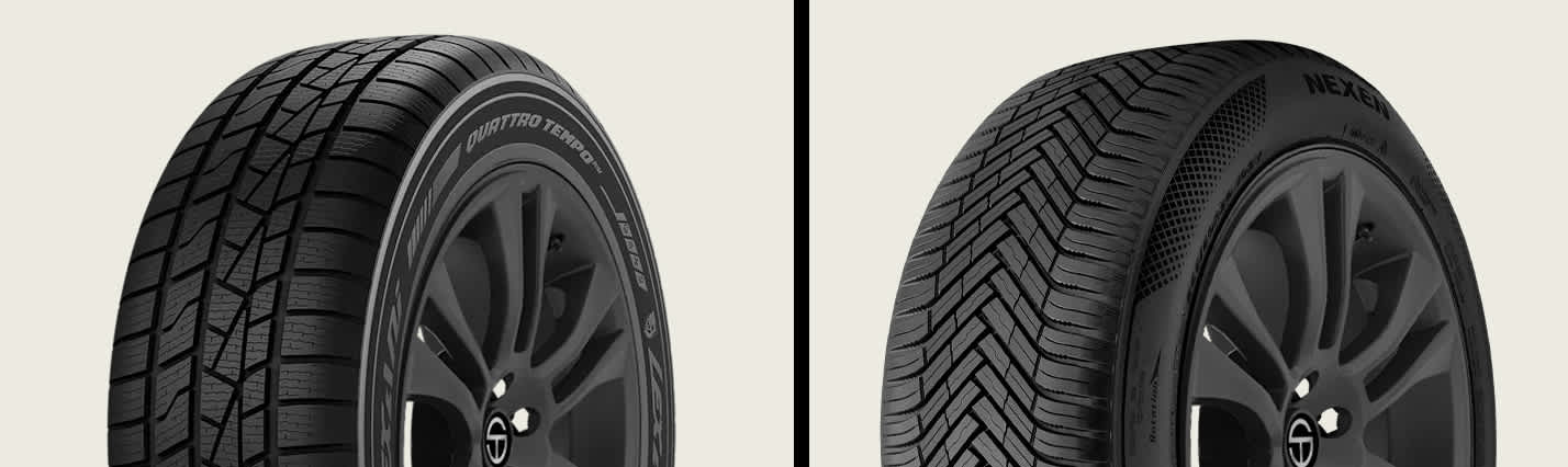 Lexani Quattro Tempo AW vs Nexen N'Blue 4S 2 tires