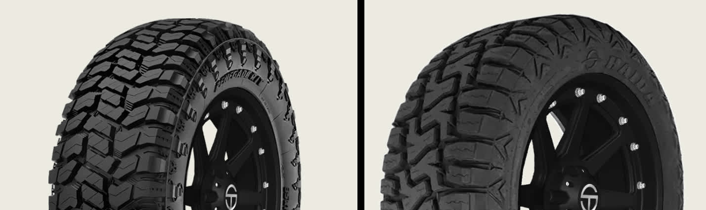 Radar Renegade R/T vs Haida HD878 R/T tires