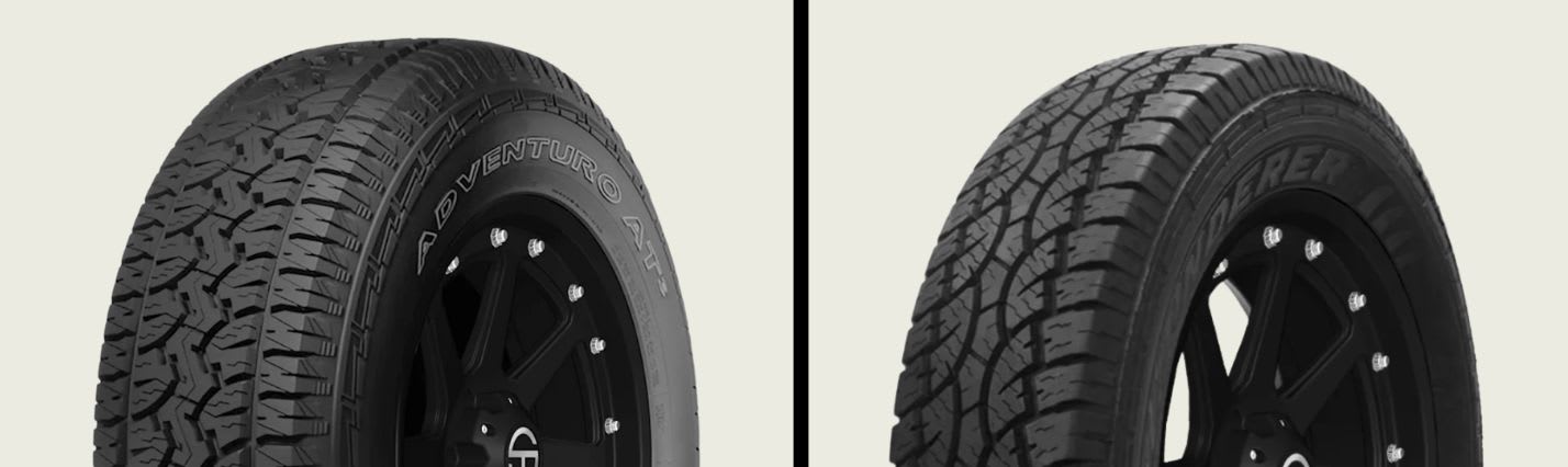 GT Radial Adventuro AT3 vs Thunderer Ranger A/T R404 tires